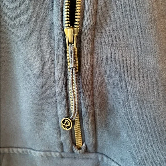 Lululemon Scuba Oversize Half-Zip Hoodie - Mineral Blue - XS/S - Picture 4 of 5